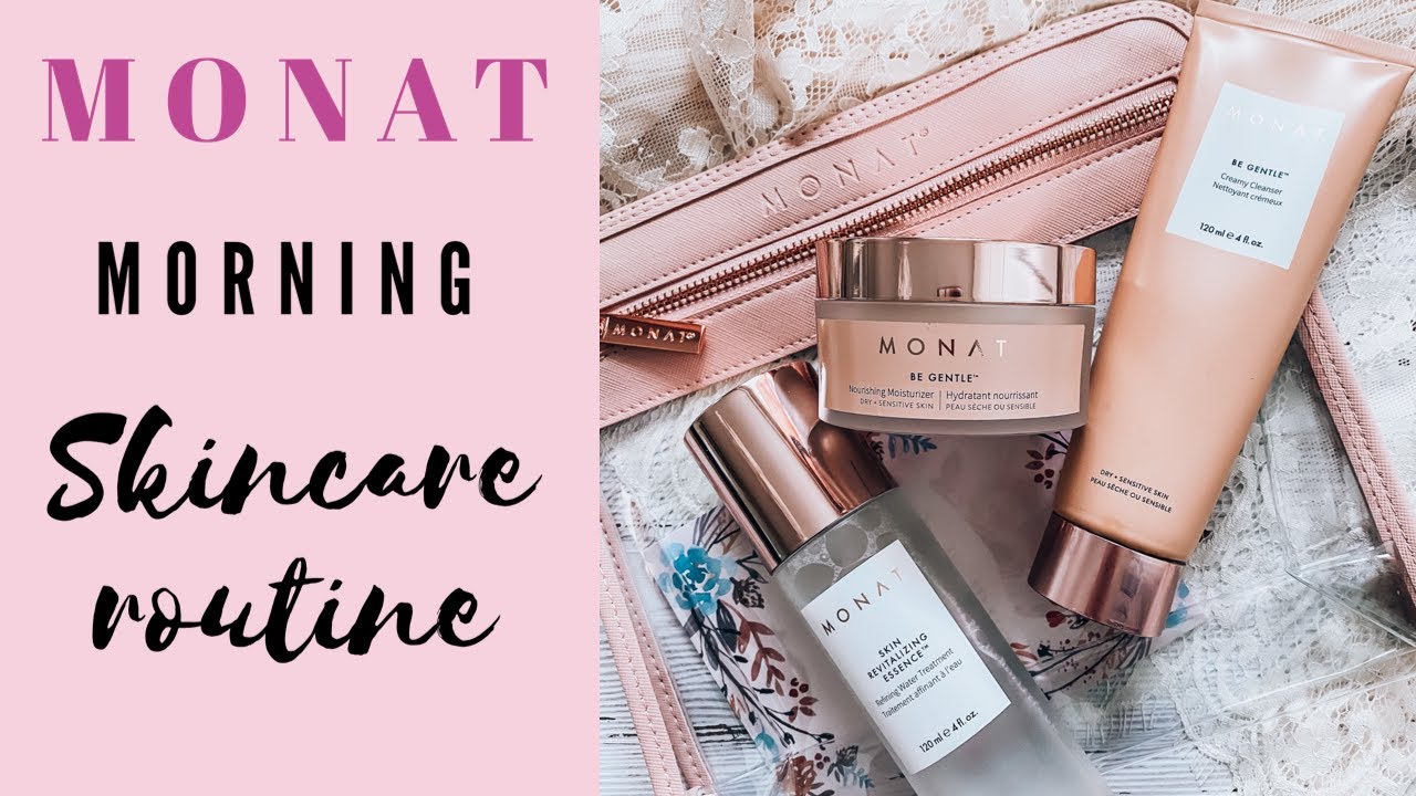 MONAT Morning SKINCARE routine - demo and detailed breakdown.