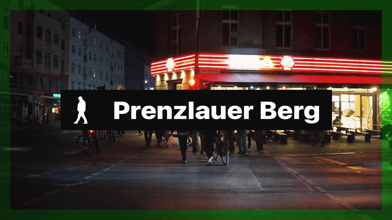 Prenzlauer Berg by Night 🇩🇪 - Free Walking Tour on Pappelallee  | Outside Walker