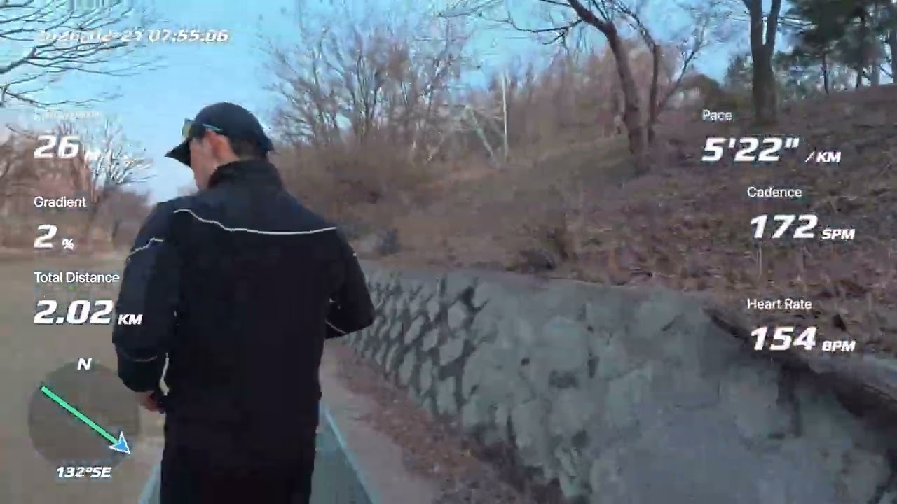 2026.02.21 노을공원 흙길 훈련 Saturday Seoul Noeul Park(Sunset Park), 16.01km, 5:21/km, 85min