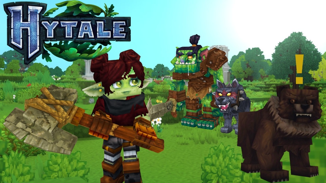 Это НЕ Minecraft... (Впервые в Hytale!)