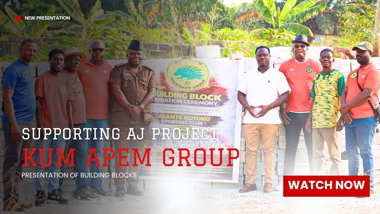 Kum Apem Group — Presentation of Building Blocks | Supporting Adako Jachie Project