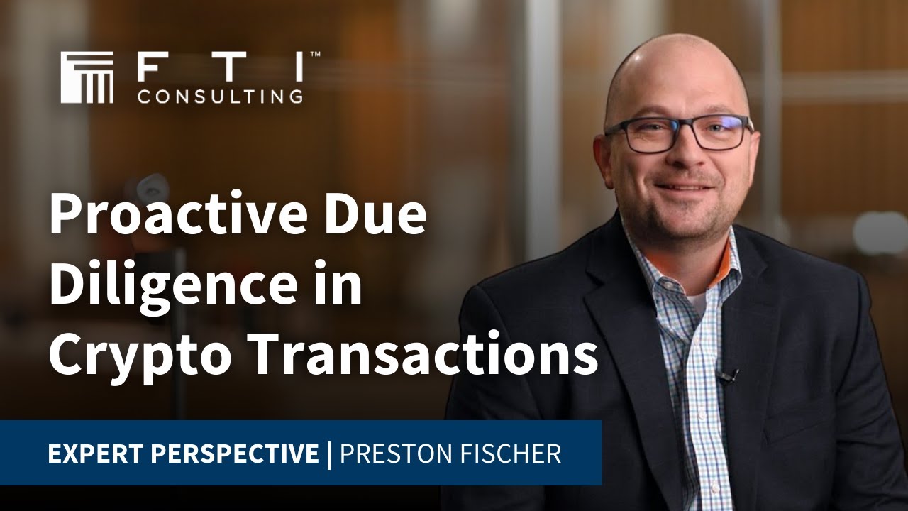 Proactive Due Diligence in Crypto Transactions