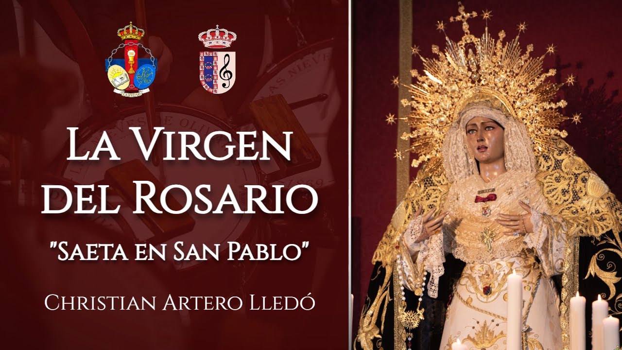 [4K] ESTRENO | La Virgen del Rosario (saeta en San Pablo) | Concierto Hdad. de San Pablo