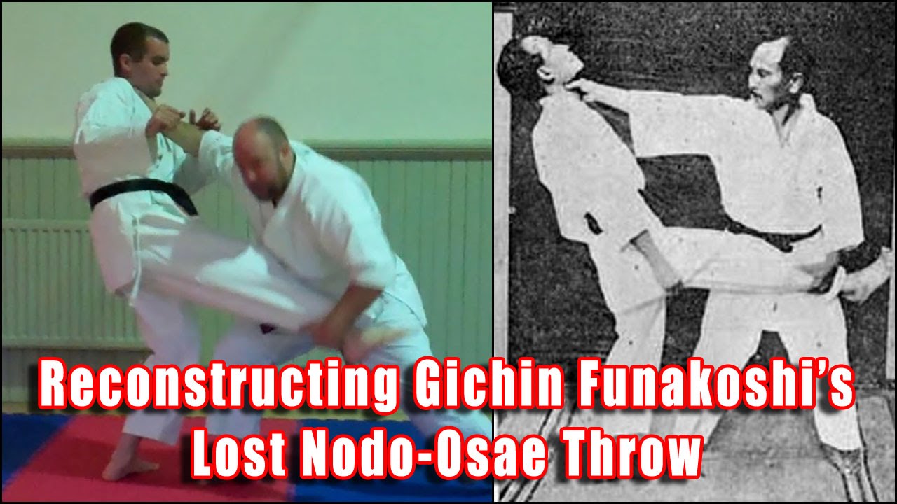 Practical Kata Bunkai: Reconstructing Gichin Funakoshi&rsquo;s Nodo-Osae Throw