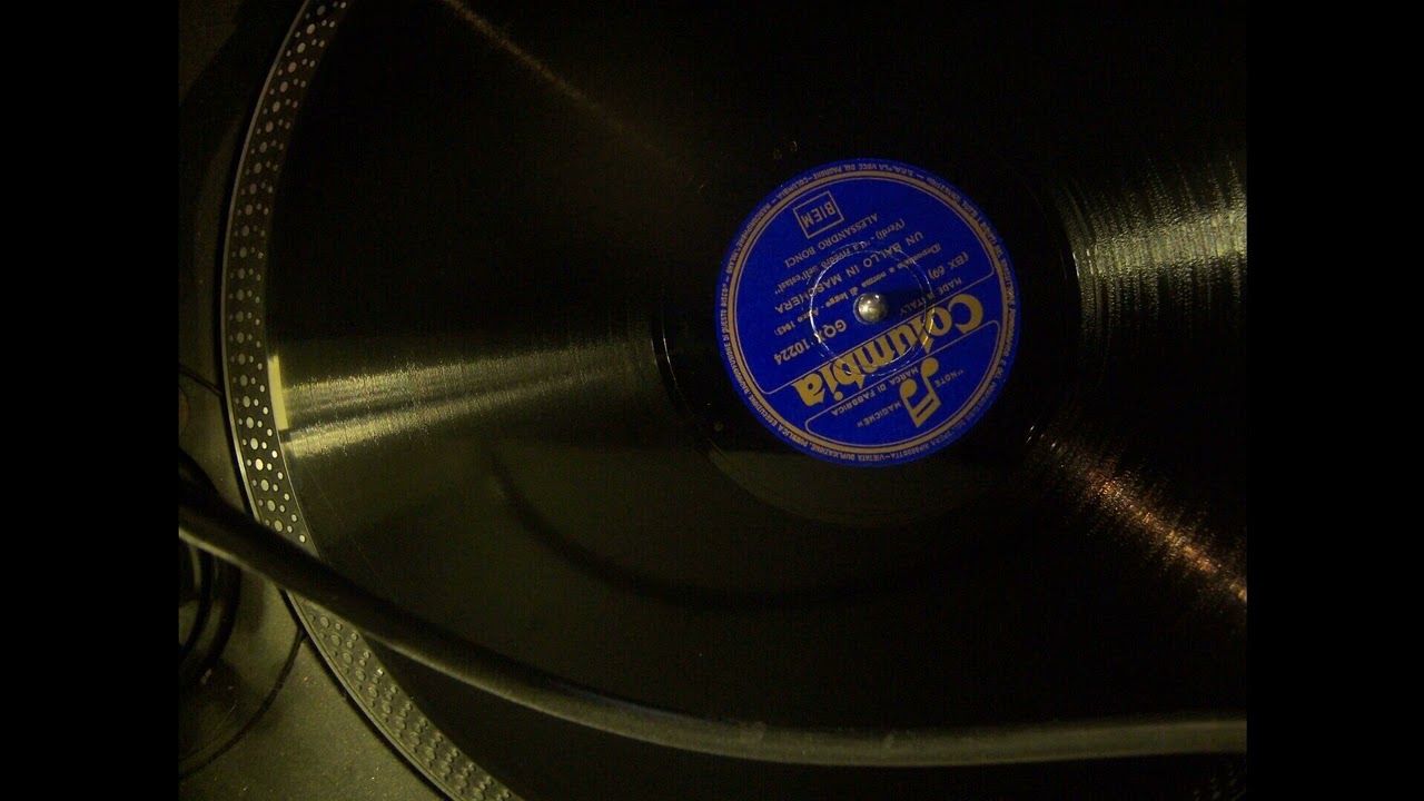 Alessandro Bonci, etc - La rivedrà nell_estasi (Un ballo in maschera) (Col GQX10224) (1926)