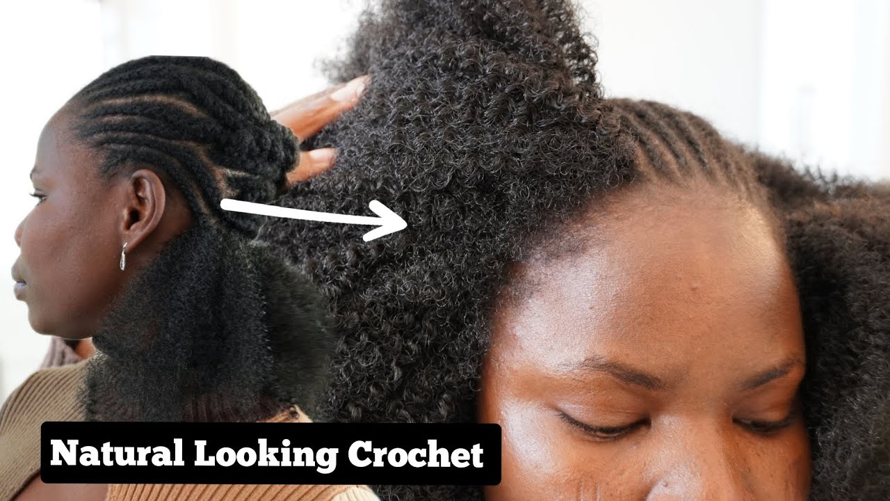 The Most Realistic Crochet Braids Ever | Everyone thinks it's my natural hair | How To Install
