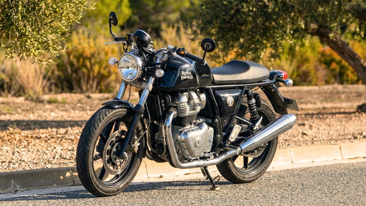 Замечен мотоцикл Royal Enfield Continental GT 750 2026 года выпуска — что это значит?