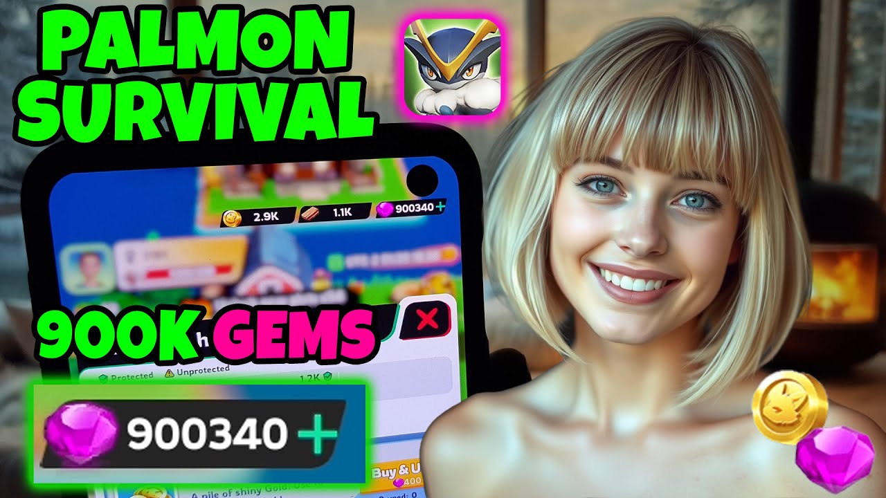 Palmon Survival Hack 2025 ✅ How to Get 900K FREE Gems in Palmon Survival (iOS & Android)
