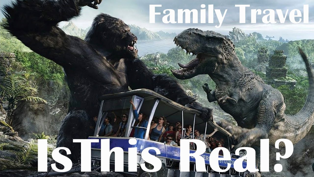 SKULL ISLAND: REIGN OF KONG - UNIVERSAL STUDIOS ORLANDO FLORIDA - FAMILY TRAVEL