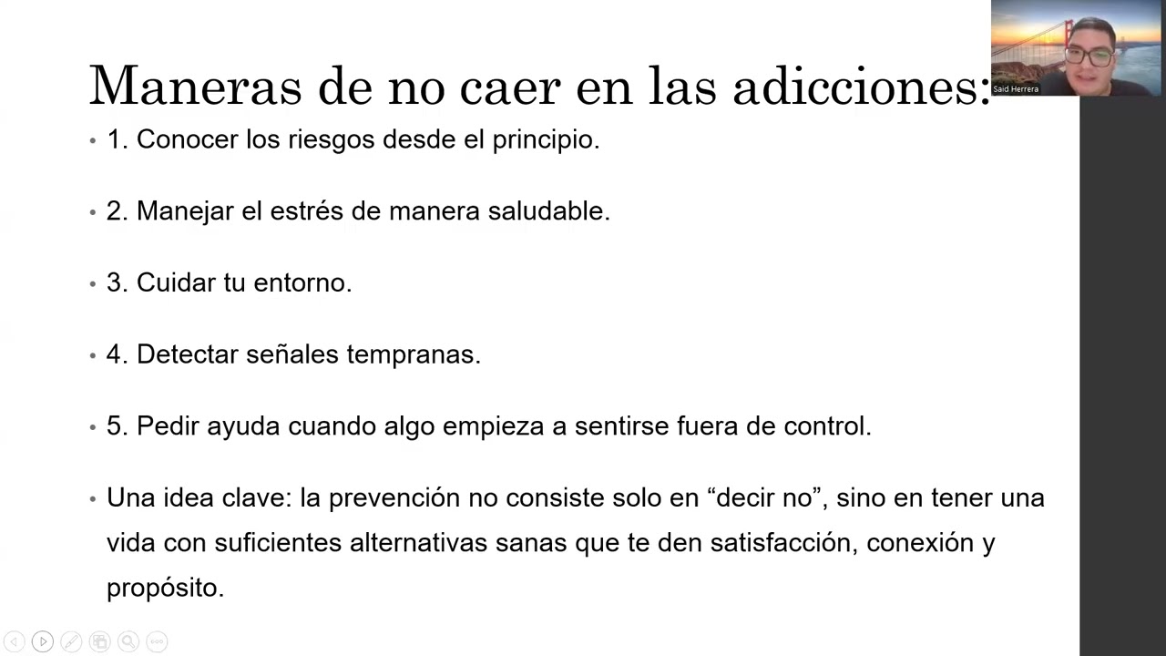 Mi opinión sobre las adicciones y la manera de no caer en ellas.