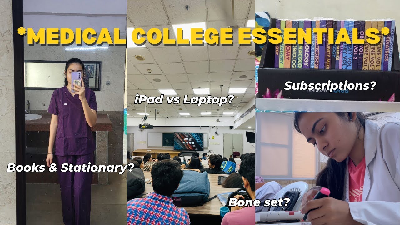 DON'T BUY THESE For your 1st year of MBBS⚠️ | Med College Essentials | Ipad, Books, Subsriptions?? 
