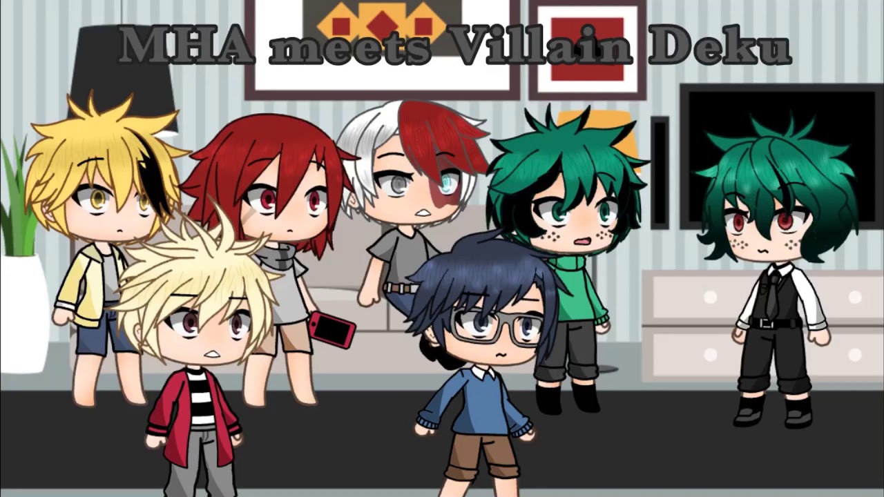 BNHA Meets Villain Deku
