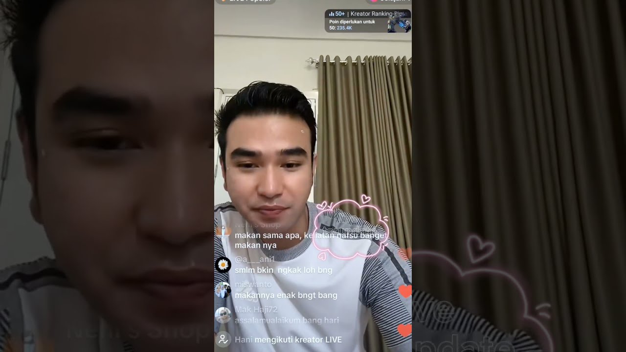 Wulan Lida, Rara dan Hari putra full live netizen pada bingung sendiri