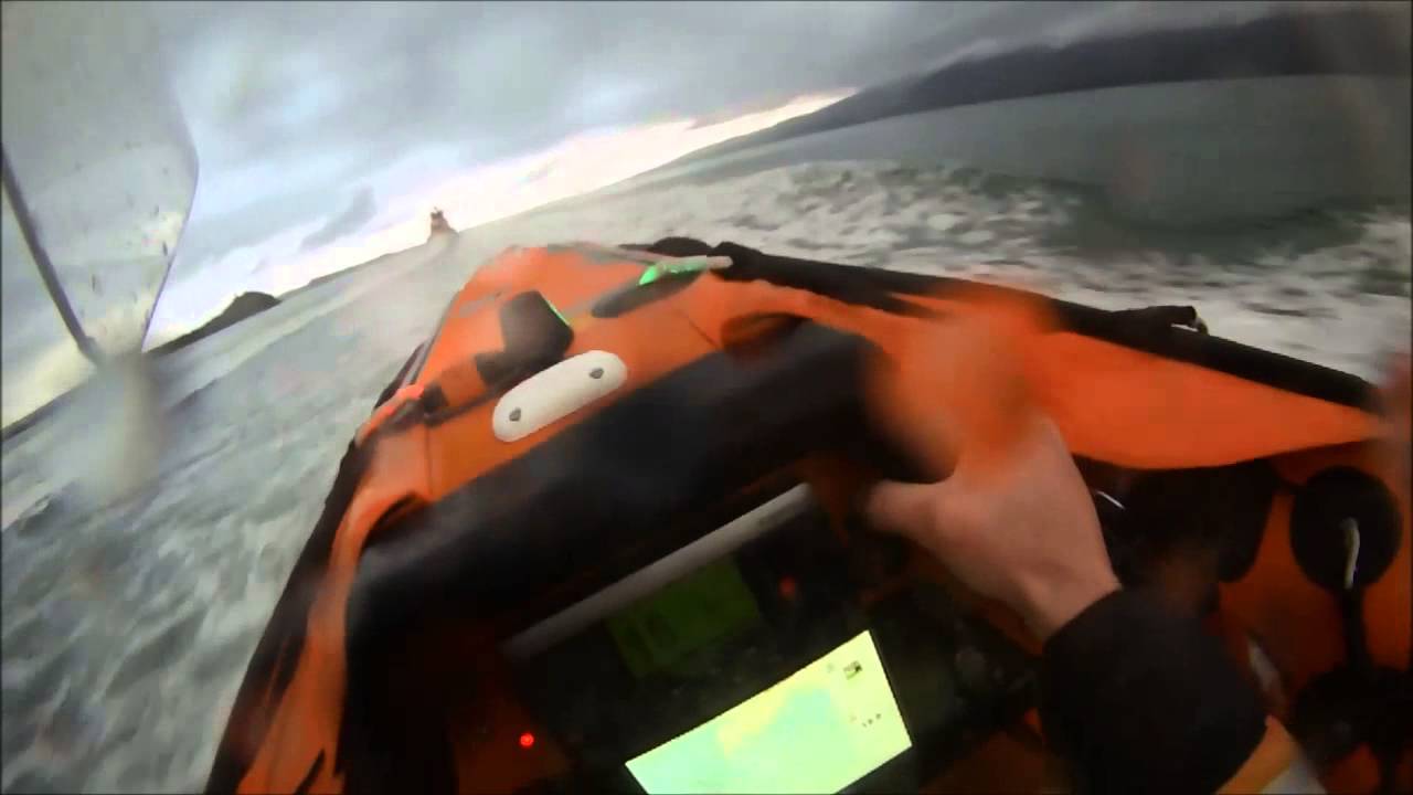 Fenit Lifeboat Exercise
