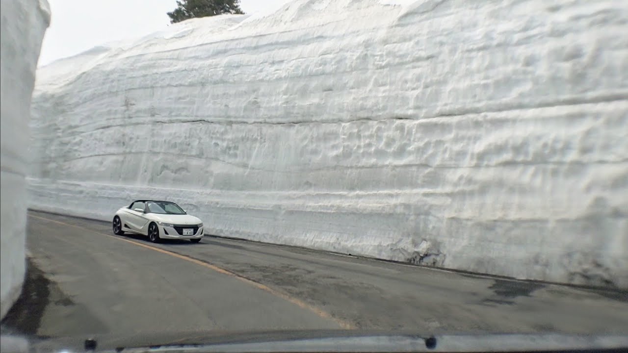 【車載動画】2021年開通！蔵王エコーラインドライブ2021.04.24