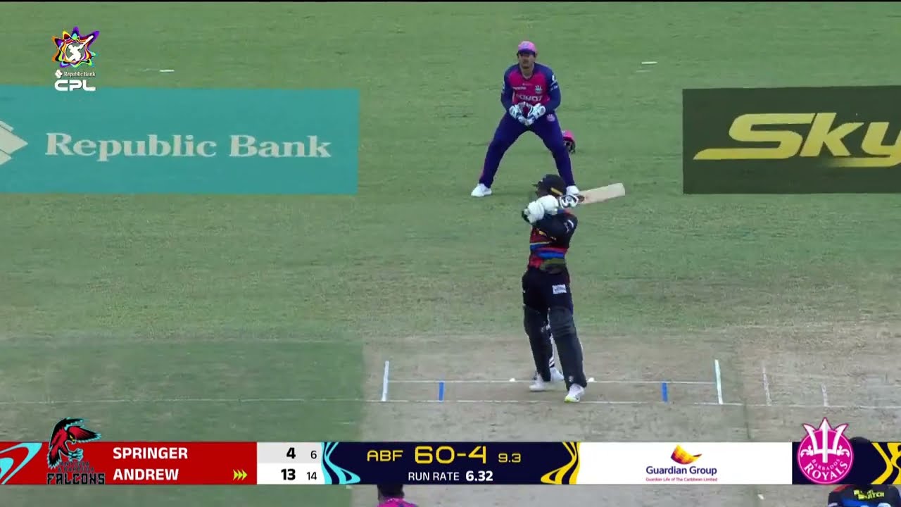 Jewel Andrew's FIRING Boundaries All Over the Park! | CPL 2024