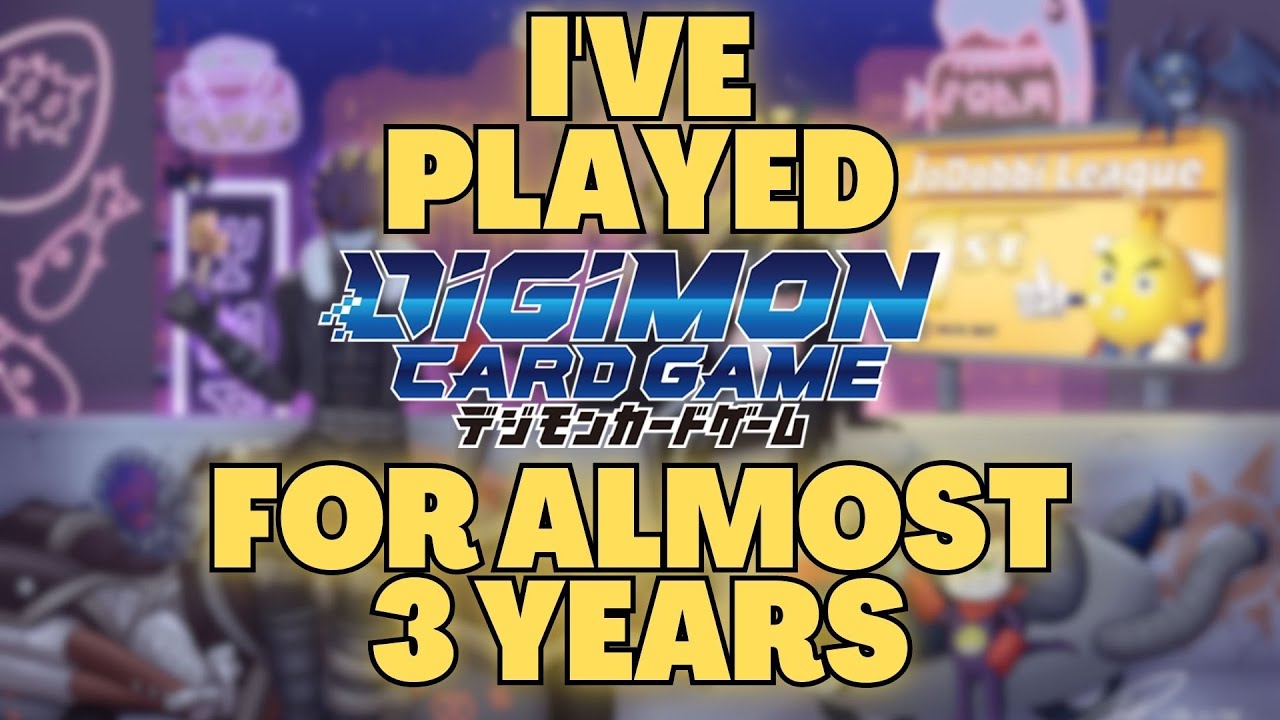 What I Think Of The Digimon Card Game After Playing For Almost THREE YEARS.