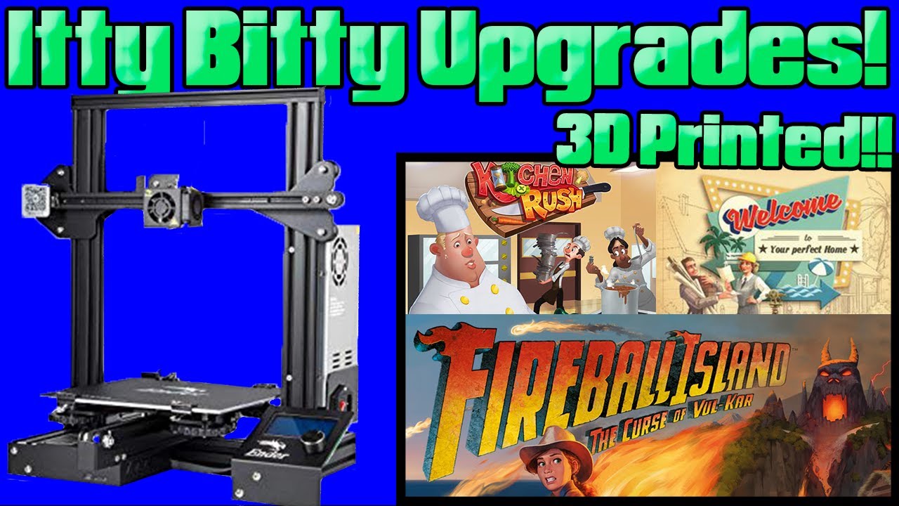 Itty Bitty 3D Upgrades! 3D Gaming!