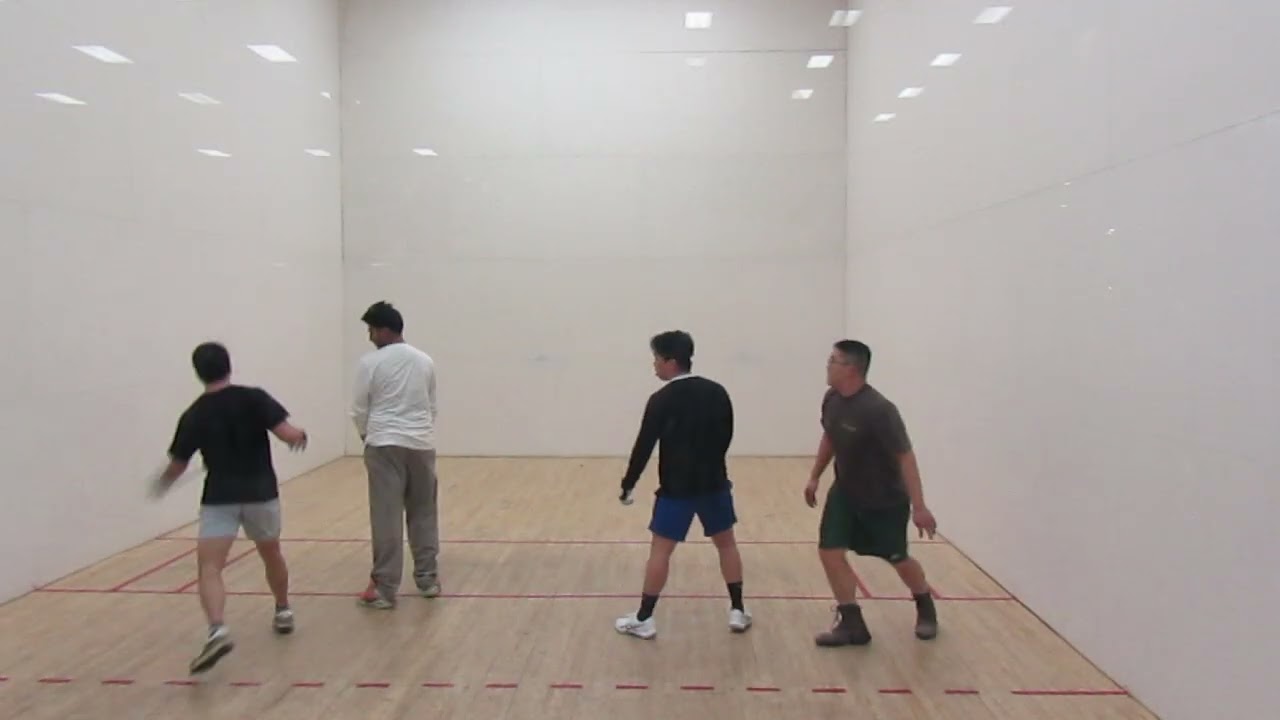 LA Fitness - 4 Wall Doubles - Moose & Terry vs Mike & Patner - Filmed By Handball Social 2.12.2026