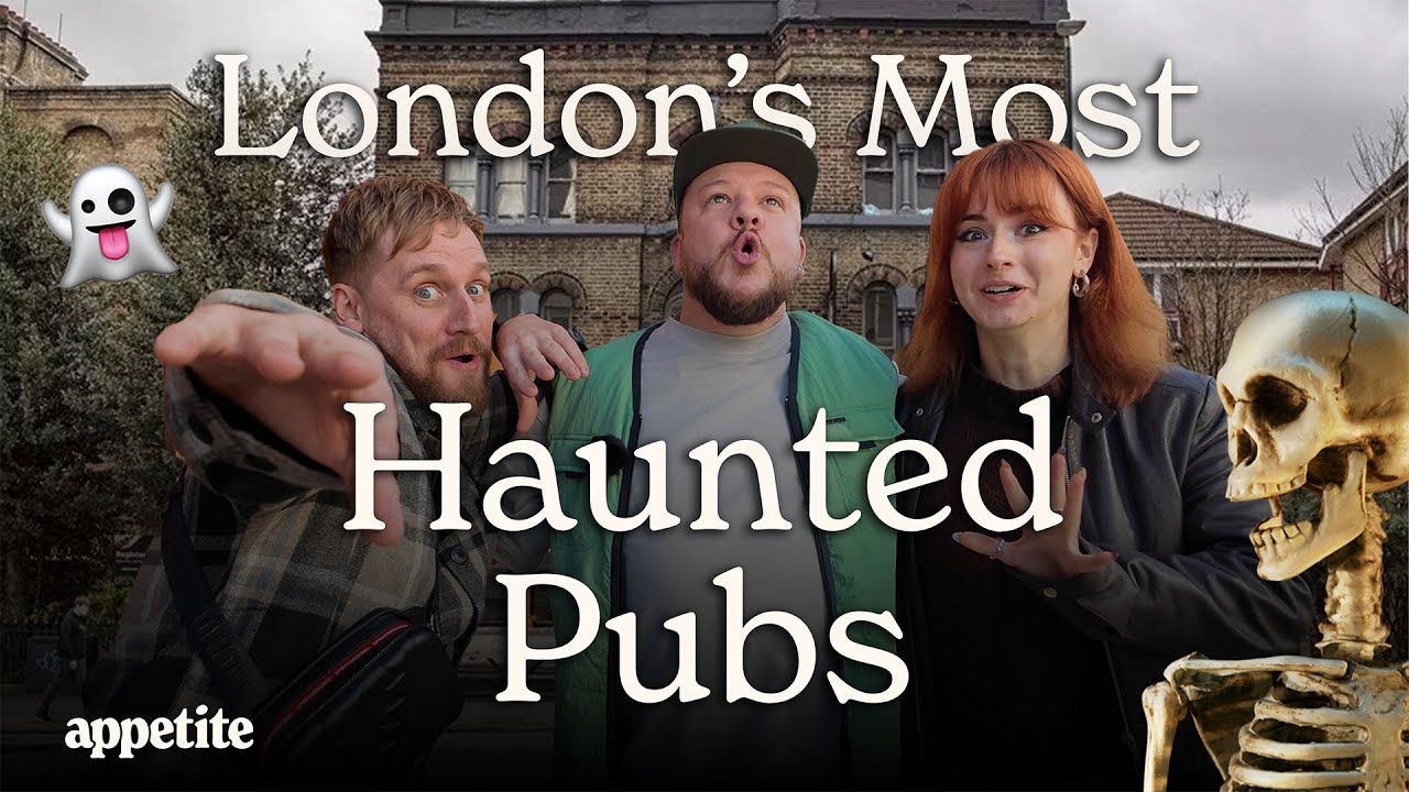 We Found a Skeleton in the Basement! | London’s Most Haunted Pubs | Halloween ft. The Fat Foodie