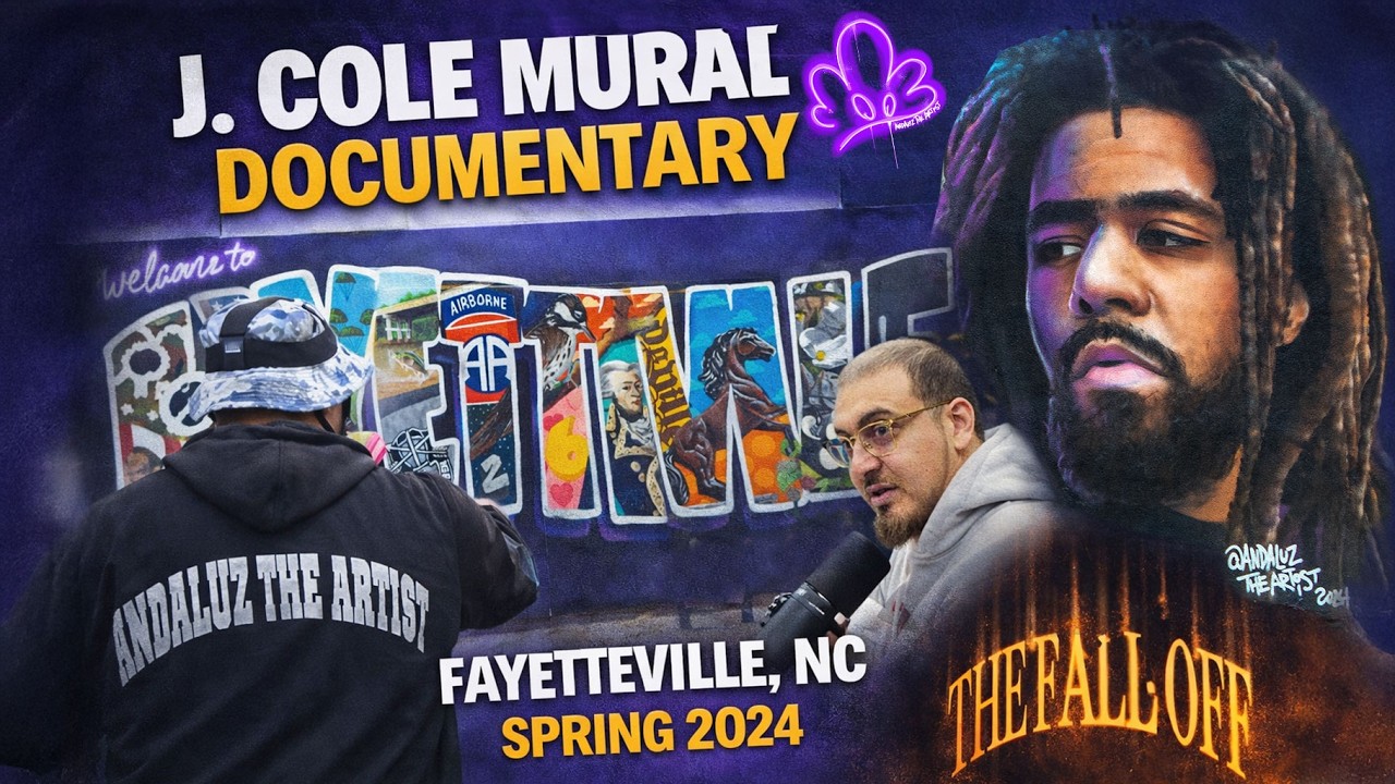 Sincerely, Fayetteville (J. Cole mural) The Falloff Documentary