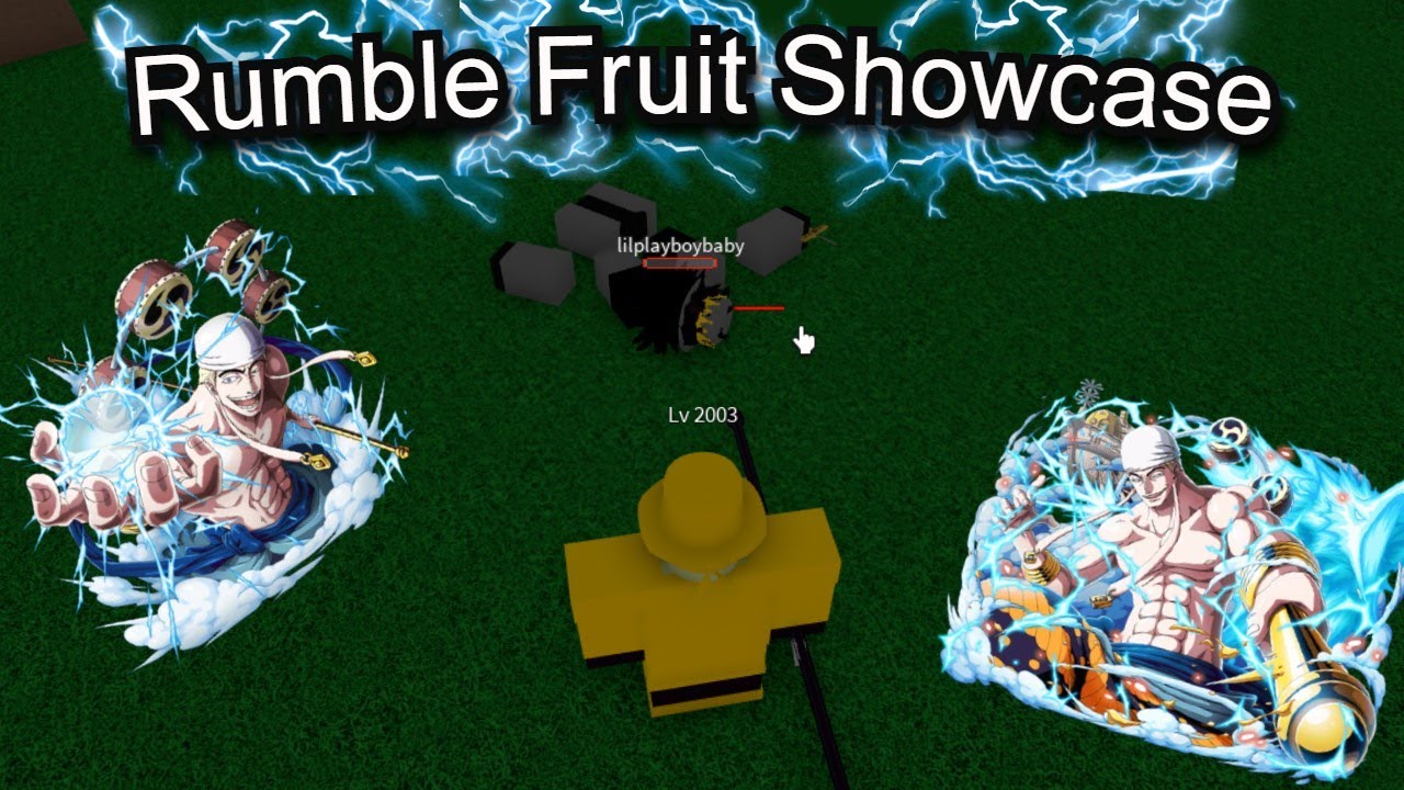 Rumble Fruit Showcase - Roblox One Piece Legendary