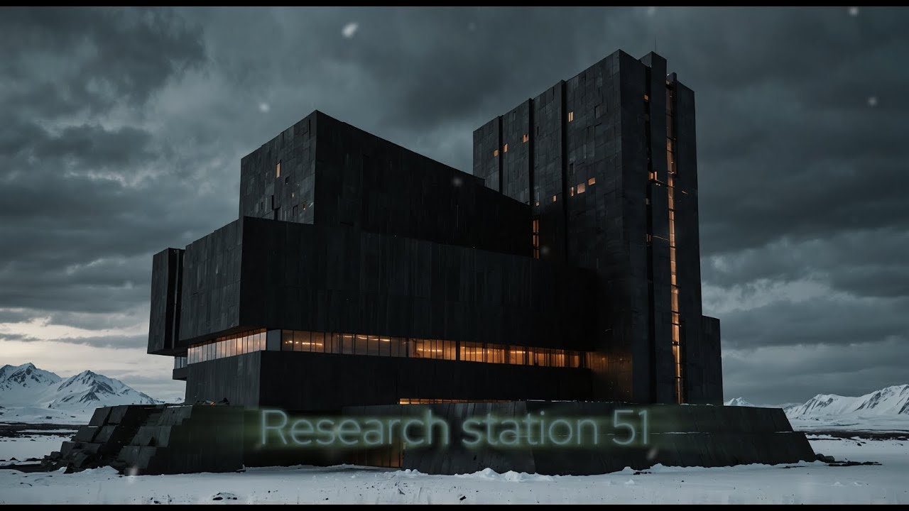 Research station 51 - Sci-fi ambient music for relaxing