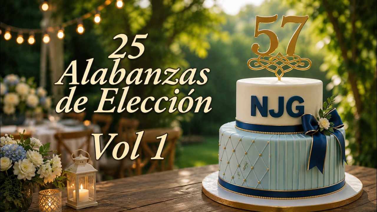 25 Alabanzas de Elección 🎶 Cantos LLDM  🎶 Volumen #1