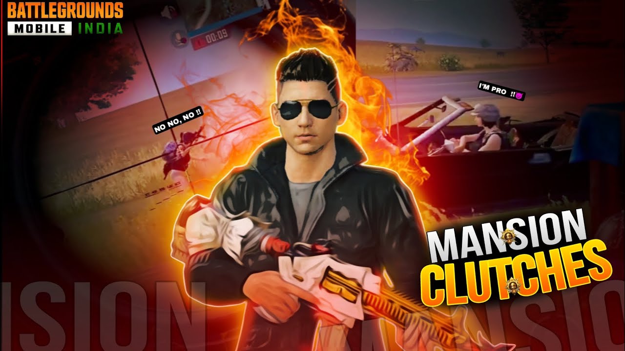 1v4 ACE LOBBY MANSION CLUTCHES IN CLASSIC HIGH TIER BGMI BEST GAMEPLAY HIGHLIGHTS | GXDLSUBHONKAR