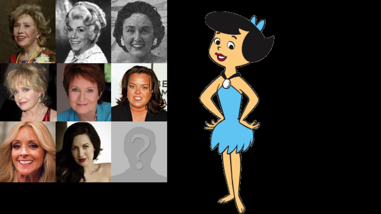 Animated Voice Comparison- Betty Rubble (Flintstones)