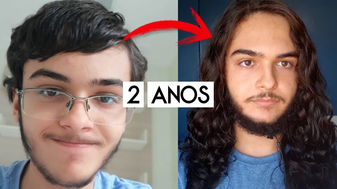 +2 ANOS (24 MESES) - Deixando o MEU CABELO ONDULADO 2B Crescer!!! / +2 YEARS HAIR GROWHT TIME LAPSE!