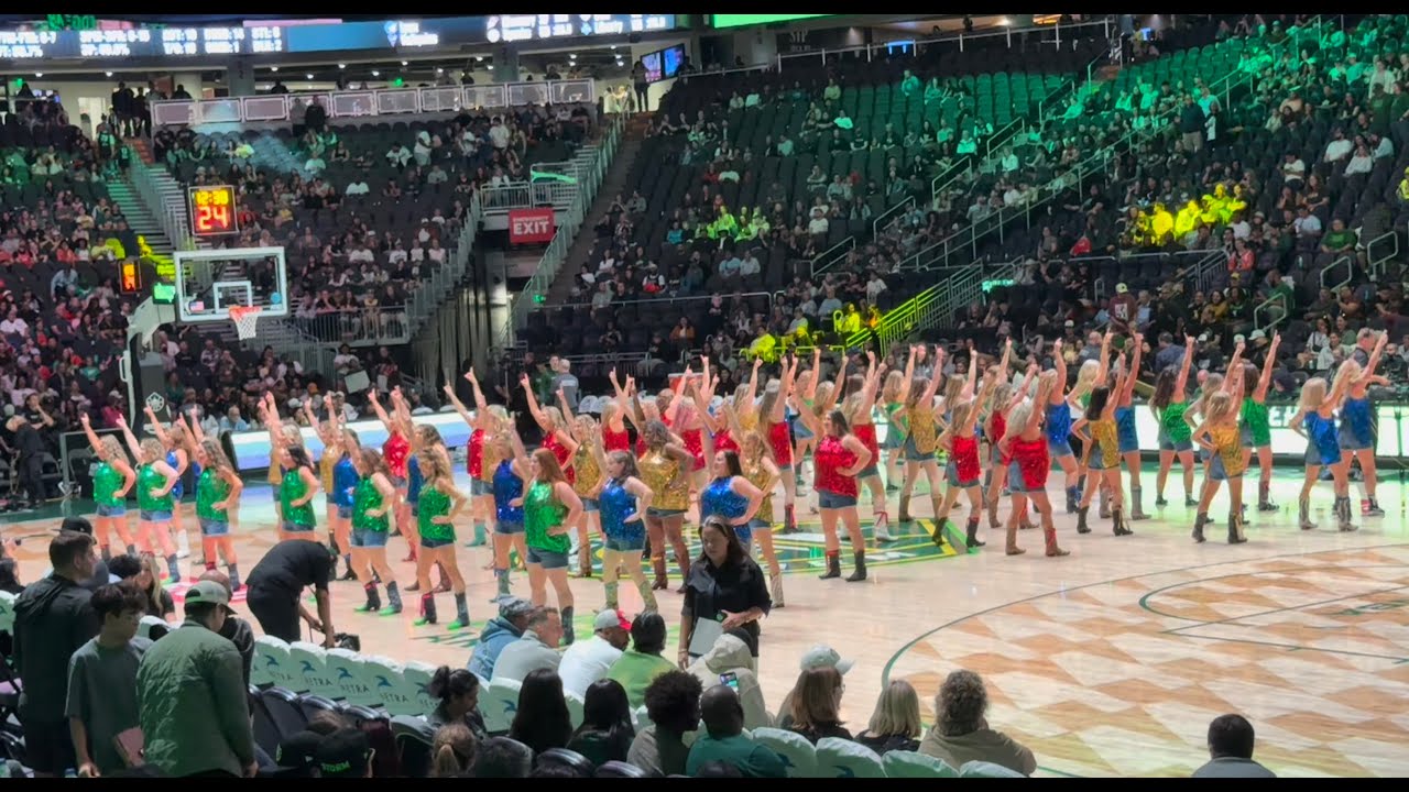 Seattle Storm Half Time Show (Woman's World - Katy Perry) Featuring Boot Boogie Babes