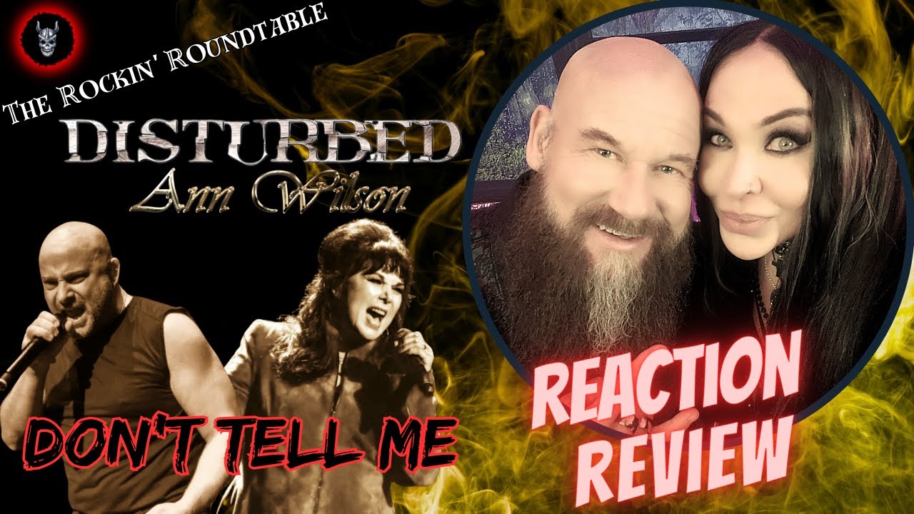 Реакции и обзоры метал-пары — Disturbed — Don't Tell Me (при участии Энн Уилсон) Официальное музы...
