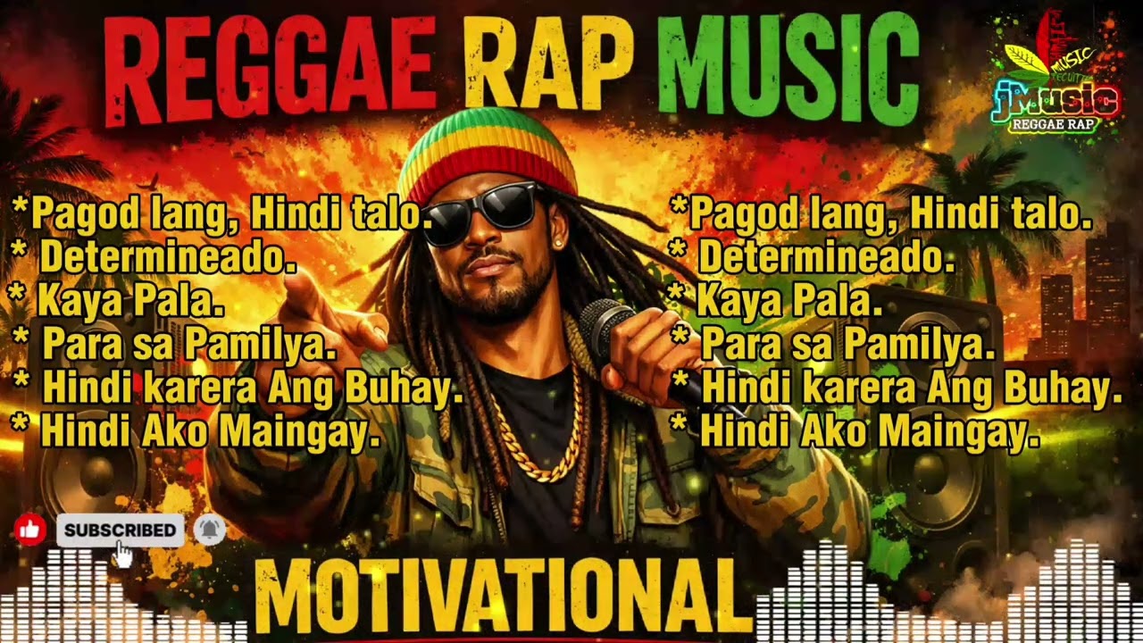 REGGAE RAP MUSIC 2026 🔥 Motivational Playlist | Pagod Lang, Hindi Talo|jMusic|Please Subscribe