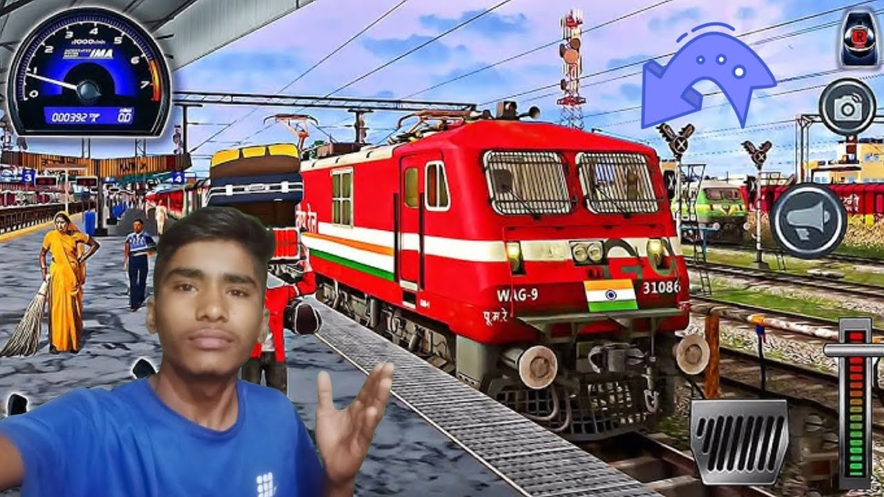Indian train game try 🤯