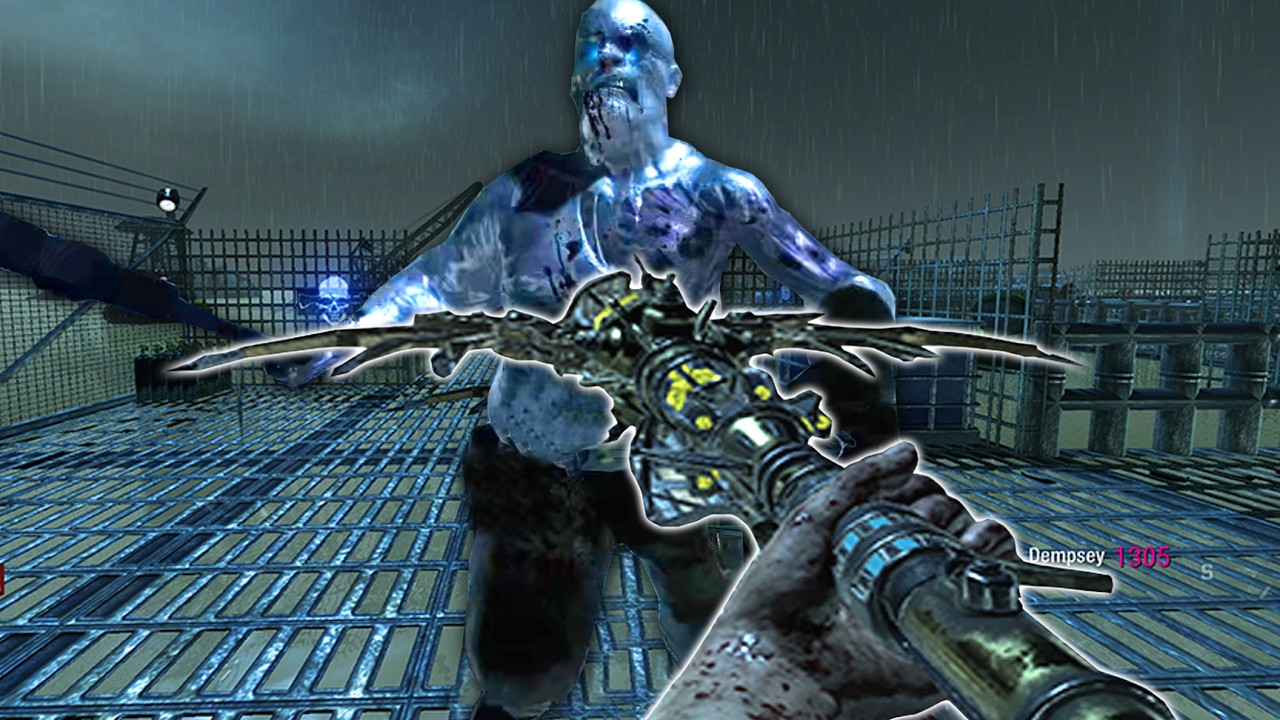 This BO1 CHALLENGE Map Is No JOKE 💀 (Black Ops 1 Zombies Platforms Custom Map)