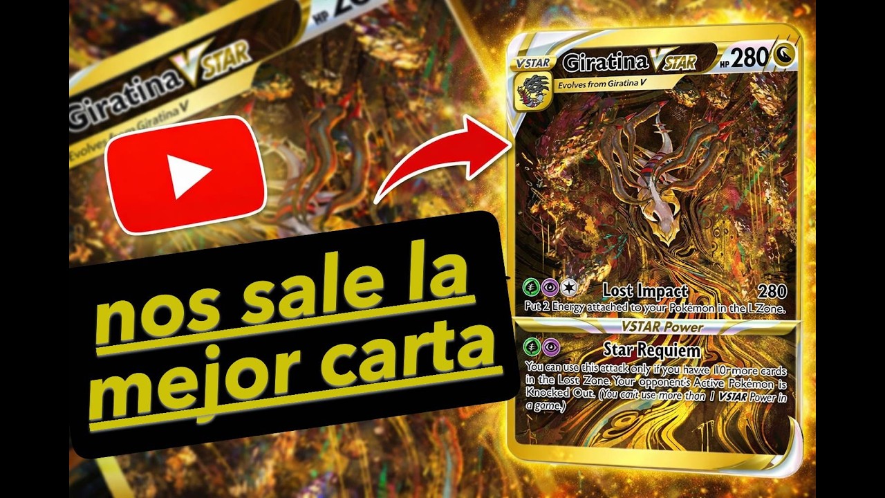 Abriendo paquete de sobres Pokémon de Cenit Supremo 