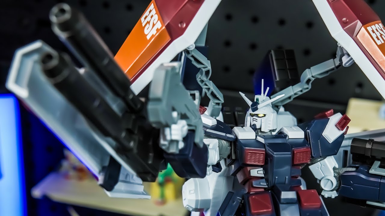 Full Armor Gundam Thunderbolt HG - Stop Motion Build