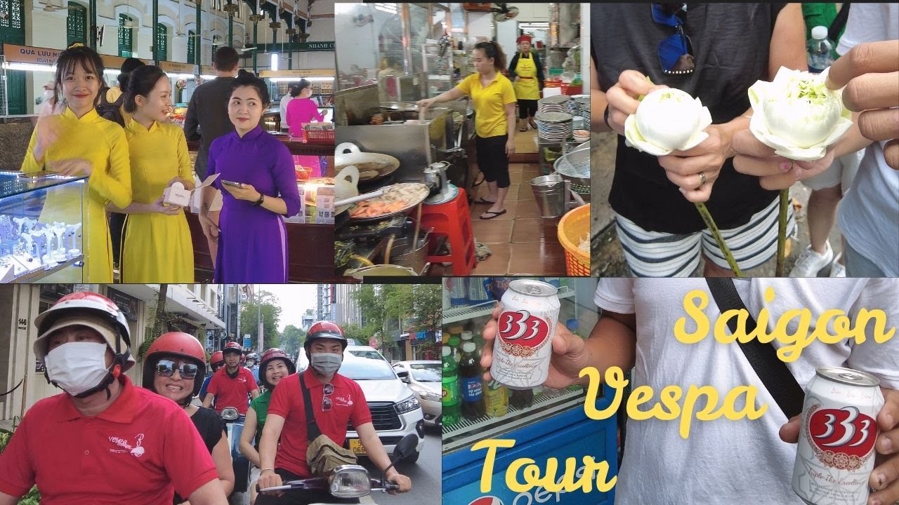 VN_2023-30: Saigon Vespa Tour , Nguyen Thien Thuat Oldest Apartment, Bia 333, Banh Xeo, CrazyTraffic