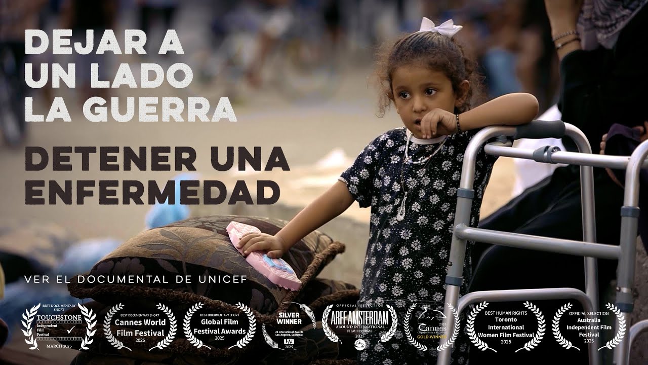 Una amenaza silenciosa sobre Gaza | Detener una enfermedad en tiempos de guerra | UNICEF