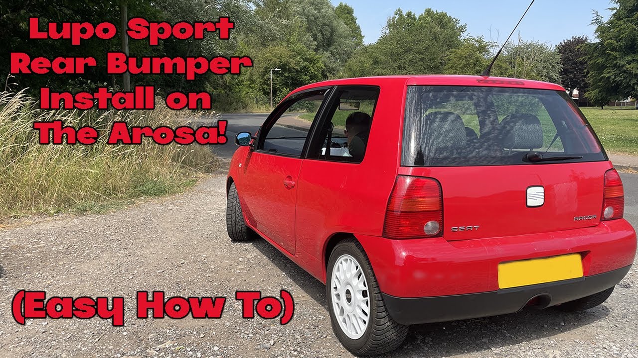Installing a Lupo Sport Rear Bumper to my Arosa! (How To)