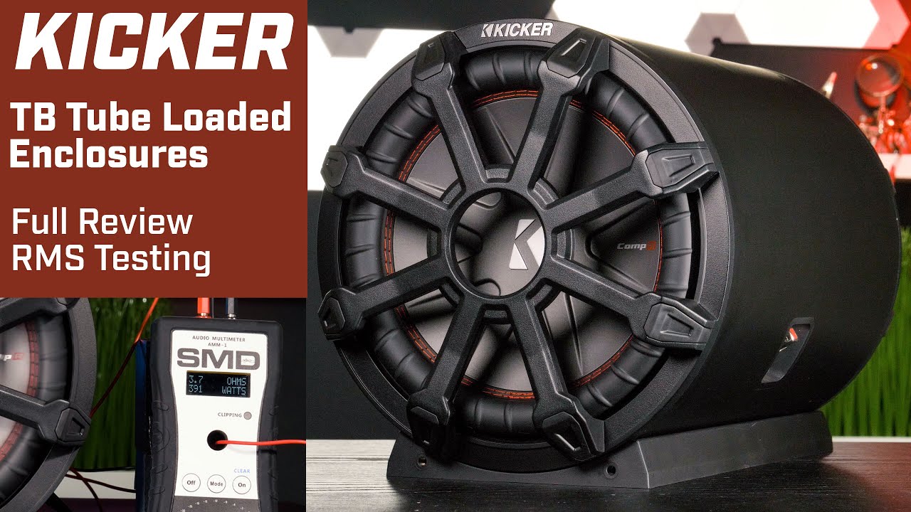 Корпуса для басовых труб Kicker TB — воспроизведение звука/тестирование