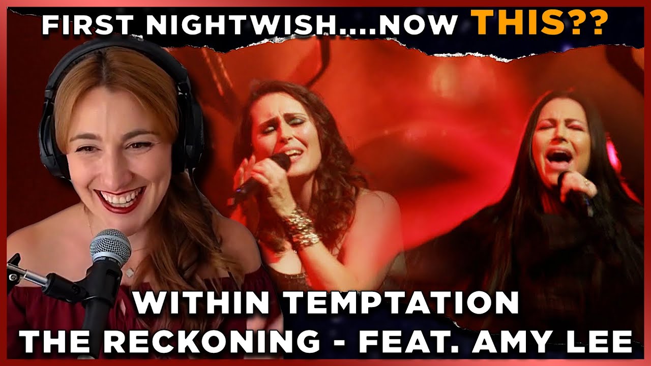 What a stunning duo! Vocal Coach's first time hearing Within Temptation!