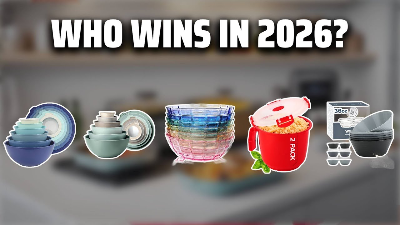 The Top 5 Best Plastic Bowls in 2026 - Must Watch Before Buying!