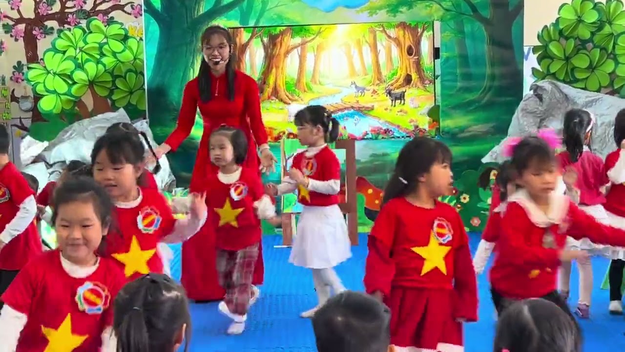 Tiết truyện cực cuốn: Chú dê đen 5-6 tuổi. Hội thi giáo viên dạy giỏi