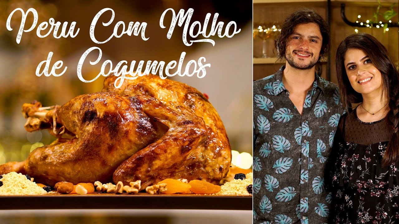 Peru com Molho de Cogumelos | ENCONTROS DE NATAL