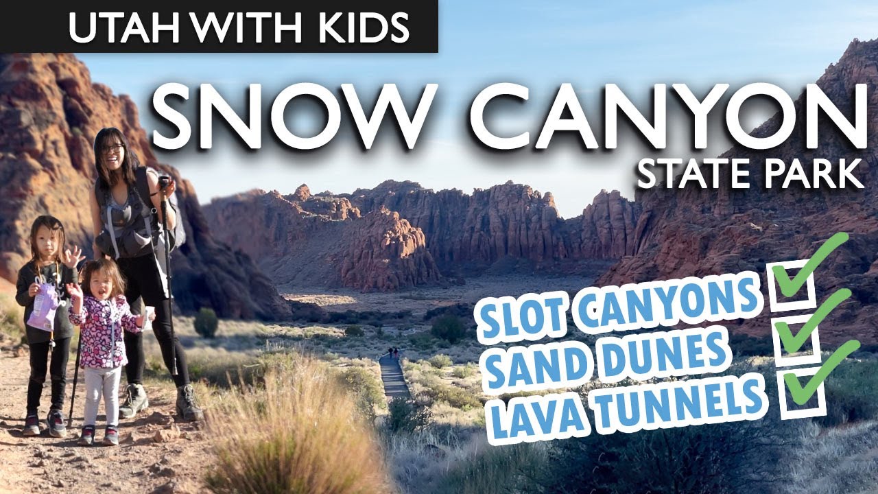 4 Easy Trails At Snow Canyon State Park | Utah