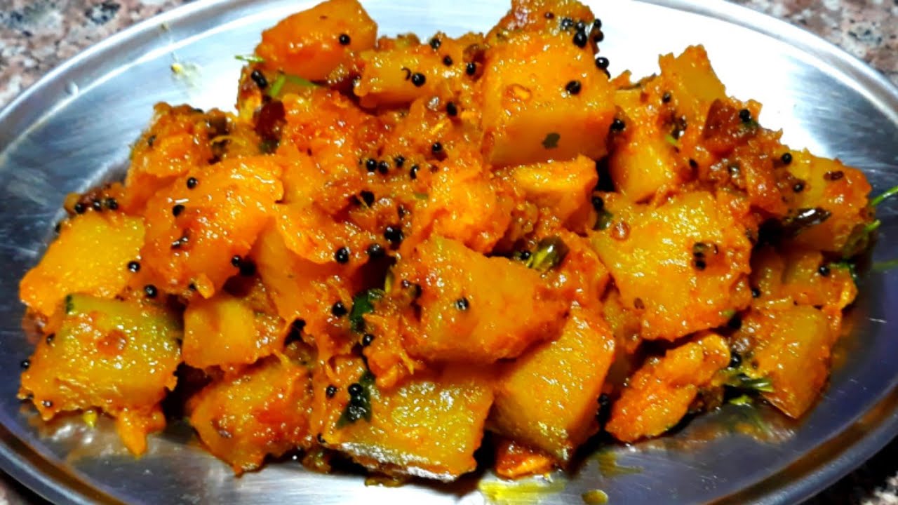 कद्दू की चटपटी मीठी तीखी सब्जी|कोहड़ा की सब्जी|Kaddu ki Sabzi|Pumpkin Curry