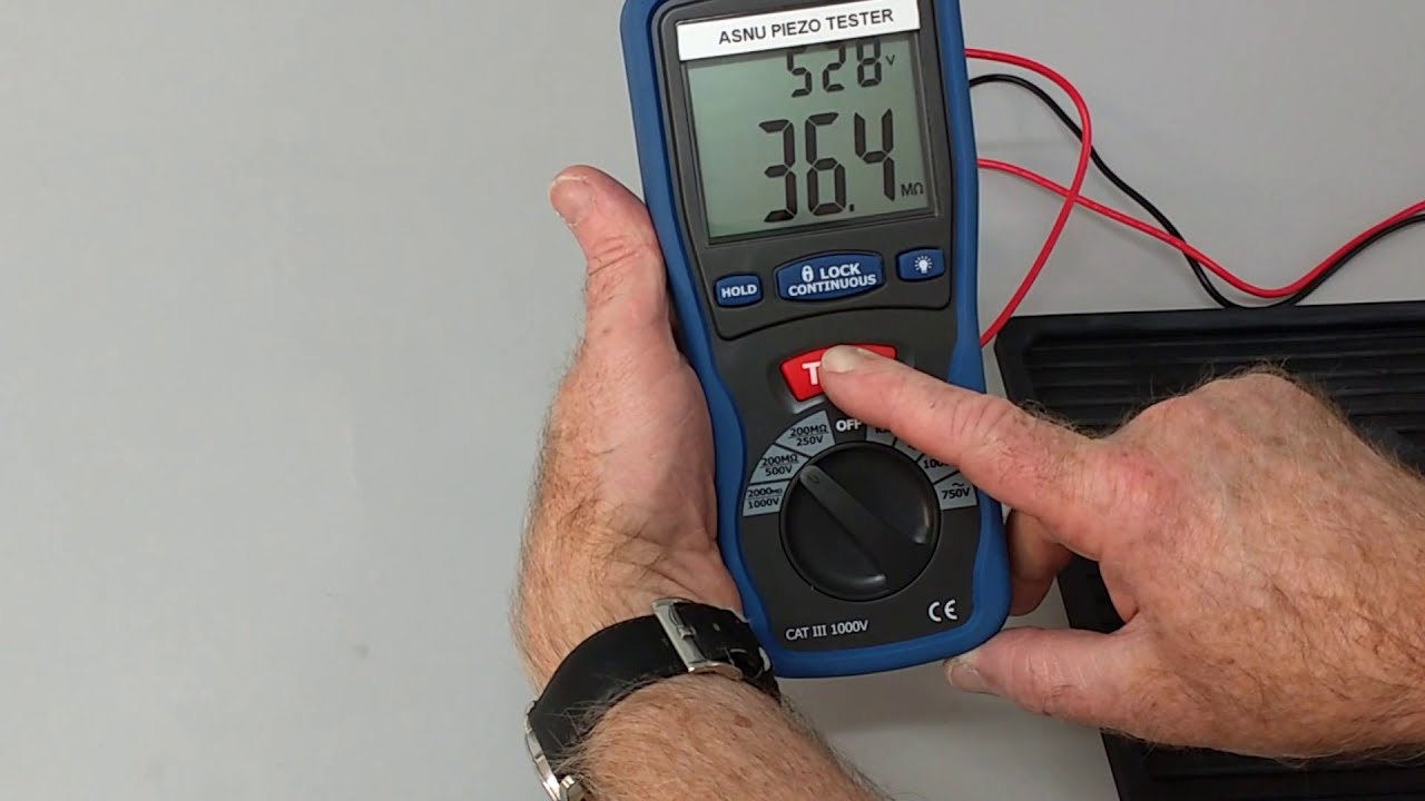 Electronically Testing Piezo Injectors
