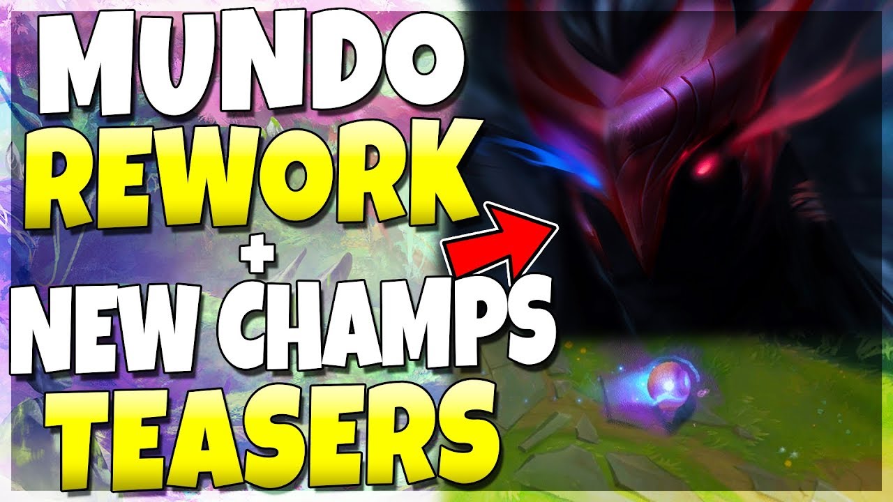 MUNDO REWORK!!! New Assassin, Jungler, Mage, ADC + TANK Champion Teasers - League of Legends